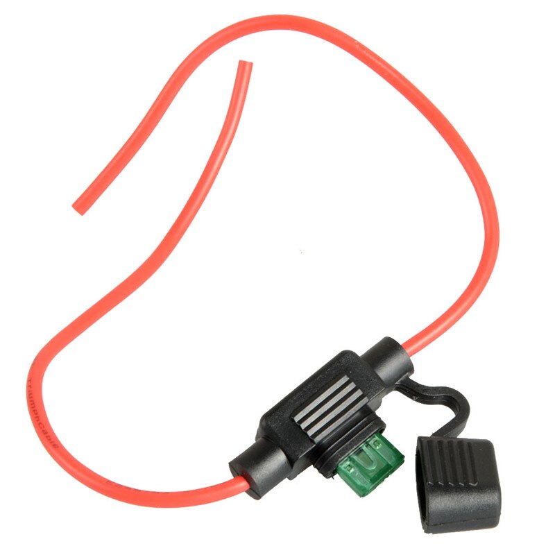 Medium Zekering Houder 30A 14 Awg Auto Medium Zekering Waterdichte In-Line Auto Standaard Blade Type Fuse Holder Auto professionele Benodigdheden