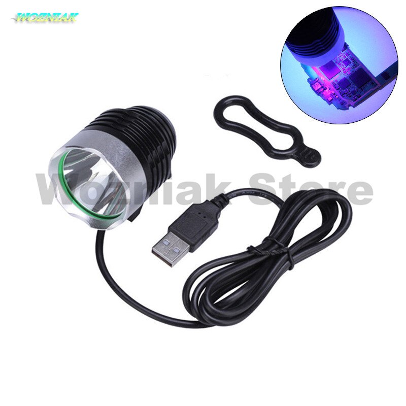 Wozniak mobiltelefon reparation uv lim härdning lampa ledde uv ljus strömförsörjning 10 sekunder härdning usb ljus: Uv-lampa