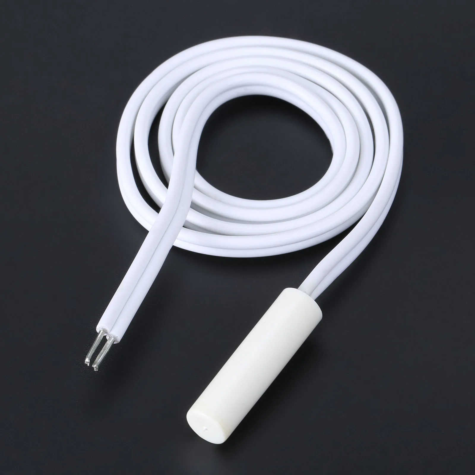 WR55X10025 Refrigerator Temperature Sensor with Line (Thermistor) Kit for General Electric #914093 AP3185407 PS304103 WR50X10027