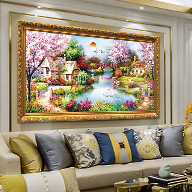 Maydear Cross Stitch Kits Gestempelde Volledige Range van