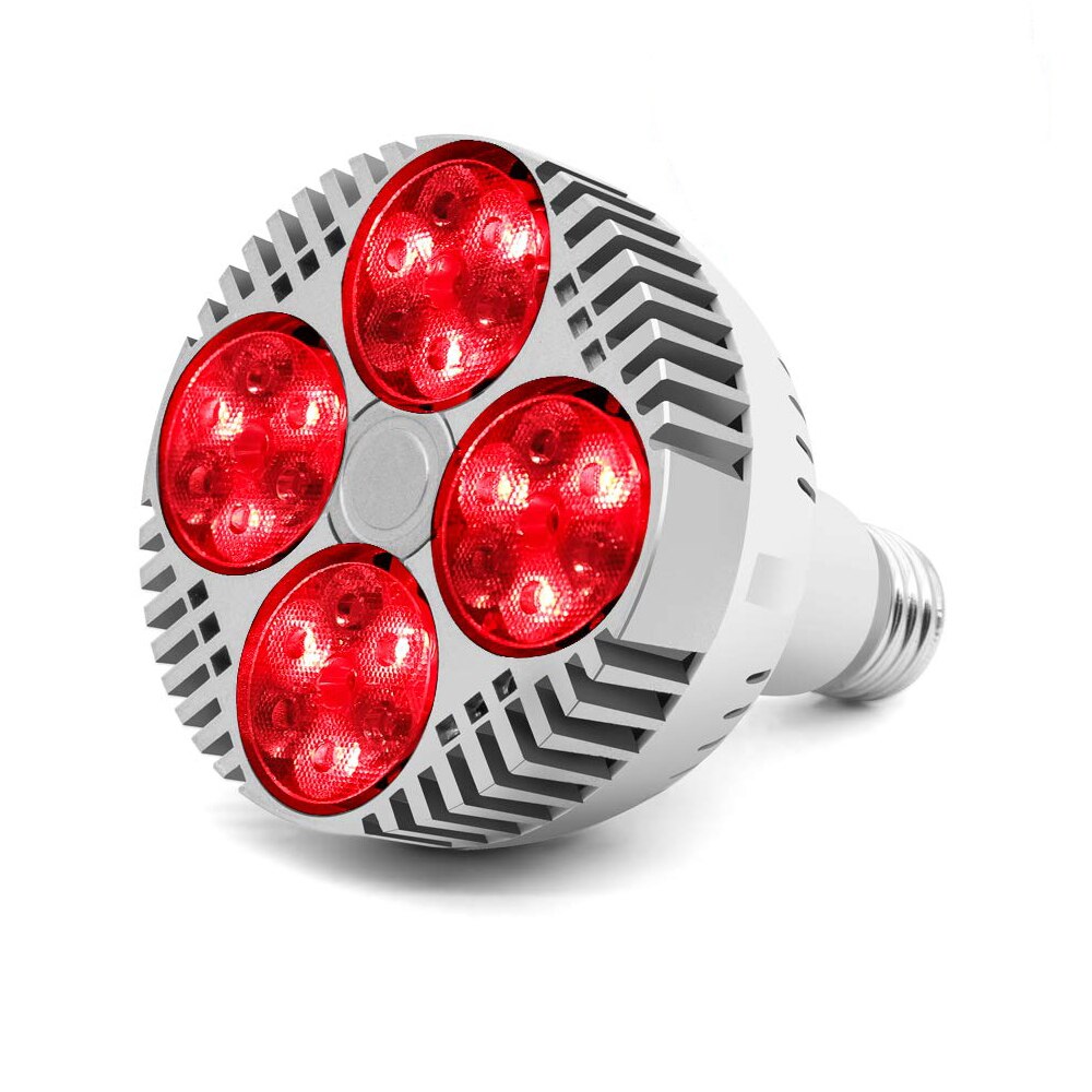 Par LED Wachsen Glühbirne E27 GEFÜHRTE Anlage Lampe mit Fan Sunlike Gesamte Spektrum Wachsen Lichter für Innen Pflanzen Gemüse und Sämling: Par120-660nm