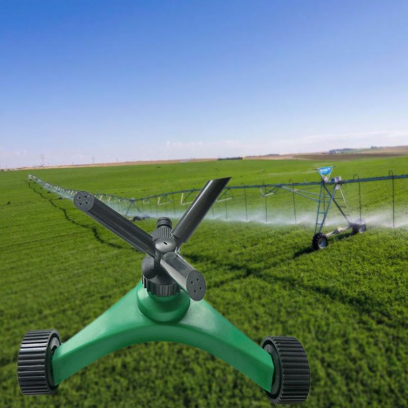 3 düsen Arm Automatische Bewässerung Drehbare Rasen Sprinkler Einstellbar Spritzen