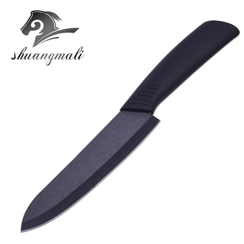 Keramisk kniv 6 tums köksknivar svart zirconia abs handtag grönsakskniv köttskärare köksredskap köksredskap brödknivar
