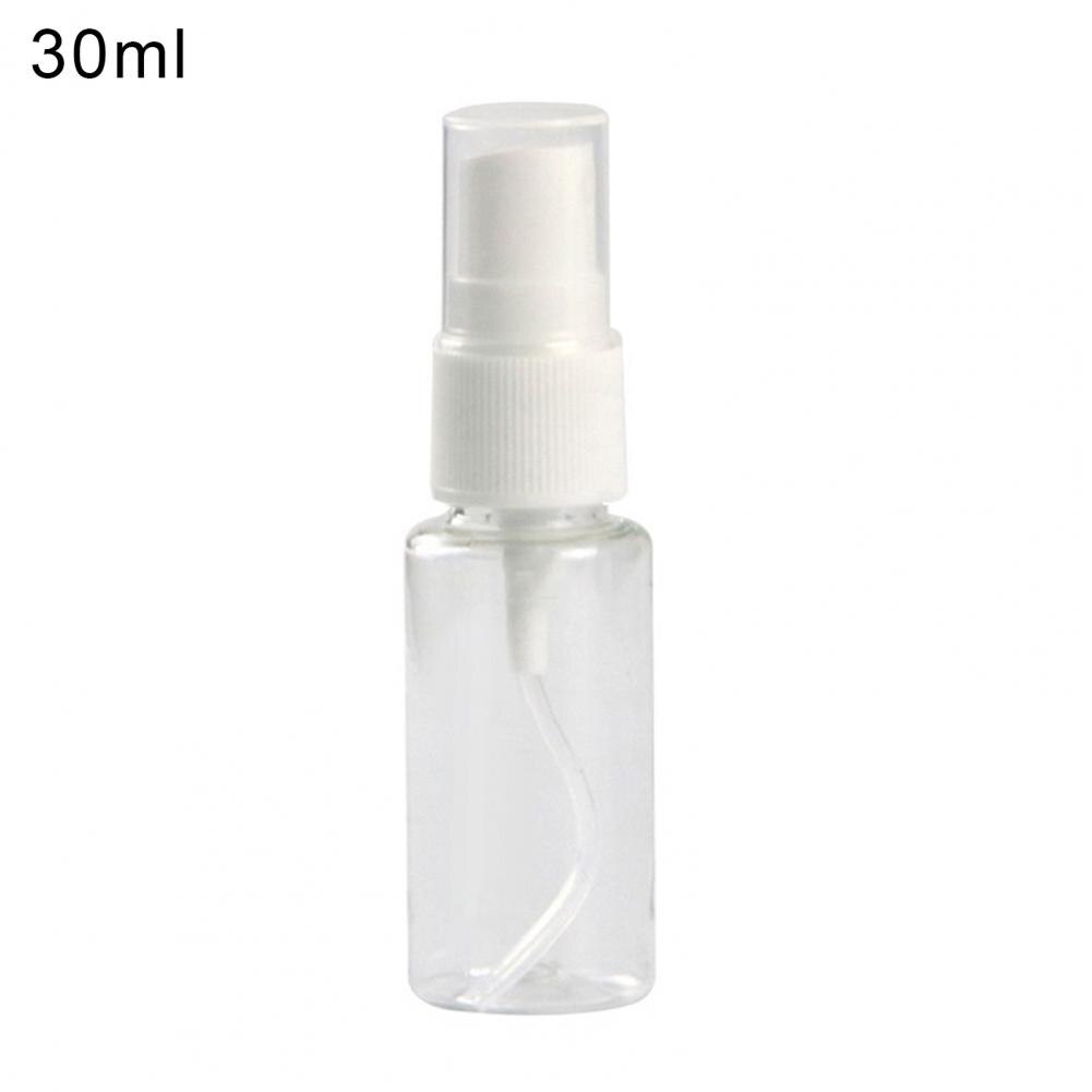 5~200ml Mini Travel Plastic Empty Bottle Portable Handwashing Transparent Spray Atomizer Refillable Bottles: Chocolate