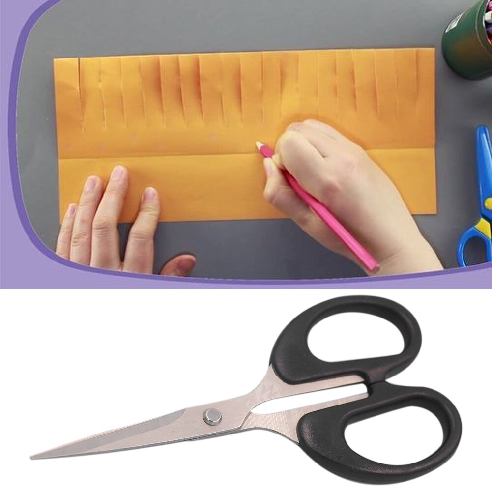 Paper Work Scissors 14x6.2cm Cloth Paper Scissors Stationery Cutting M... – Grandado
