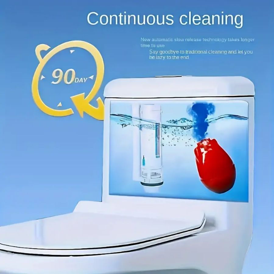 Automatischer wc-reiniger, wc-reiniger in rosenform, wc-Deodorant, wc-geruchsentferner, urinfleckenentferner