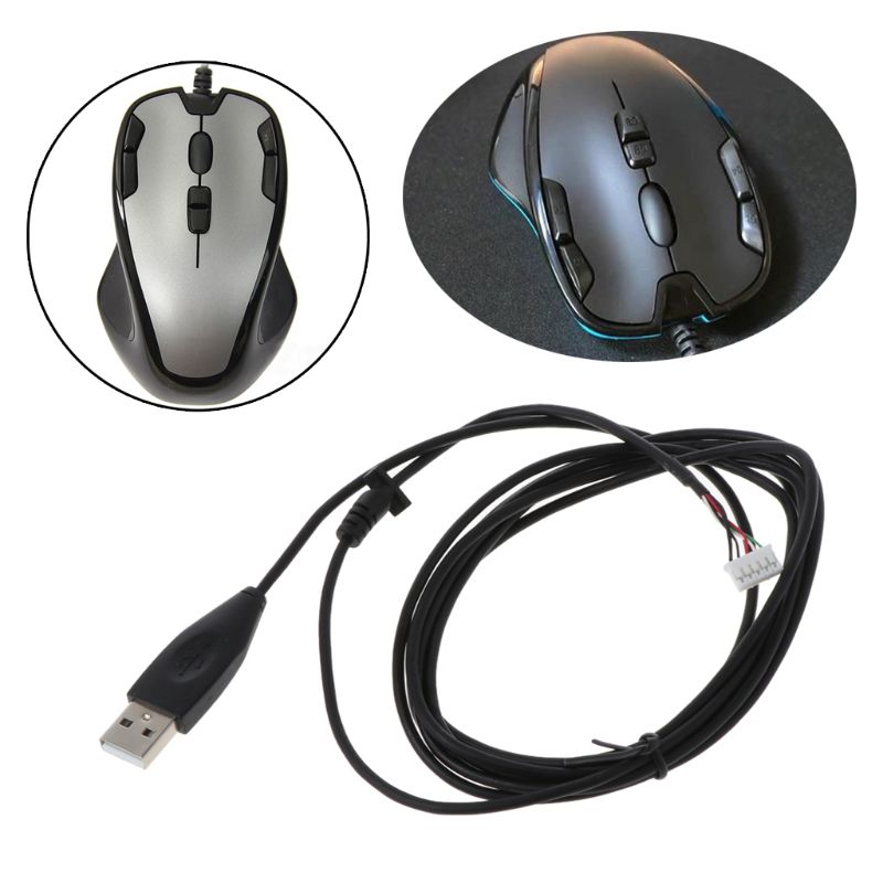 Vervanging Duurzaam USB Kabel Muis Lijnen voor Logitech G300 G300S Muis W91A