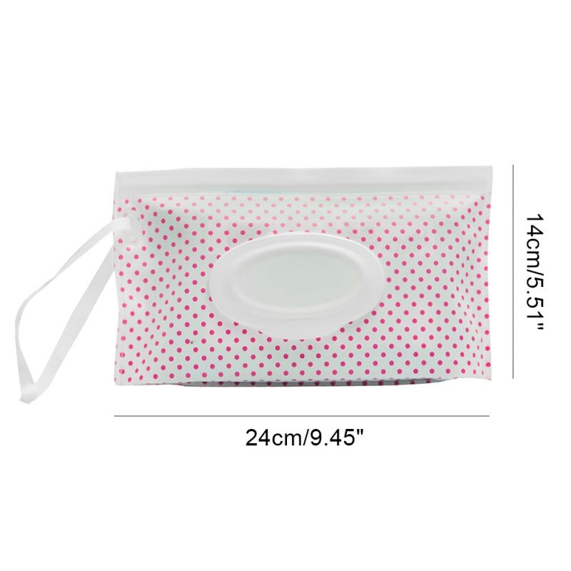 Estuche dispensador de bolsas para toallitas húmedas, bolsa de embrague de viaje, funda cartuchera reutilizable portátil, práctico contenedor de toallitas, producto de almacenamiento para el hogar, 1 ud.: E
