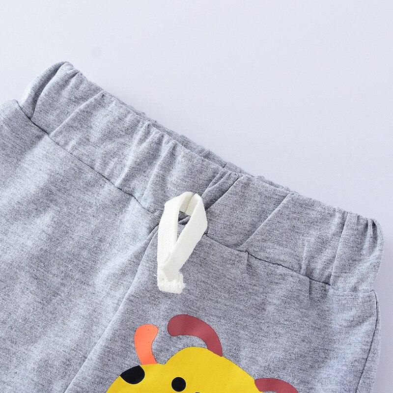 Kinderen zomerbroeken voor babyjongens en meisjes, korte broeken met casual cartoonbeerprint, korte broeken wzfs 193