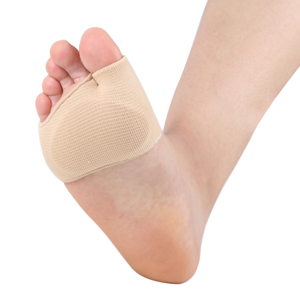 1 Pair Fabric Gel Metatarsal Ball Of Foot Insoles Pads Cushions Forefoot Pain Support Front Foot Pad Feet Foot Care Tool Orthope