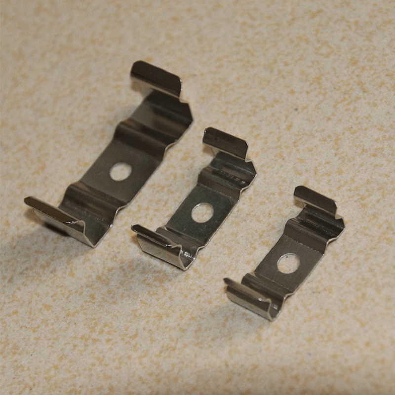 Camal 5pcs/lot Chrome T4/T5/T8 LED Fixing Clips / Tube Clips Light Lighting Accessories Fixed Clip Fixing Bracket Nickel Plating