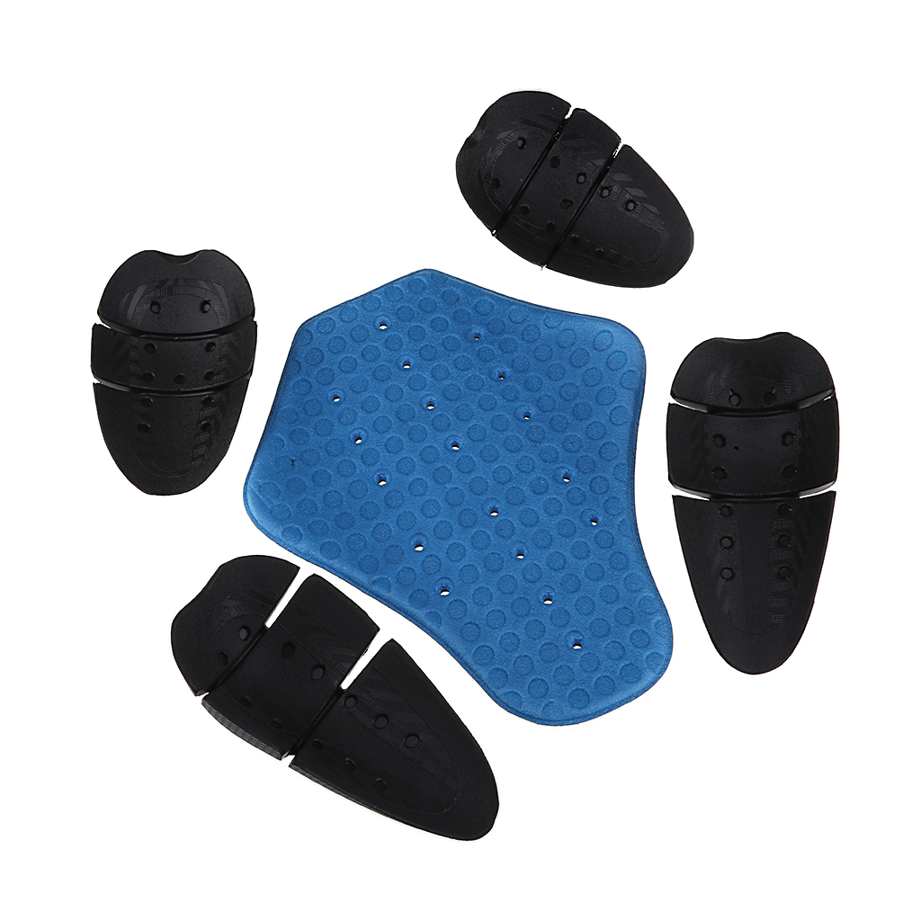 Motorcycle Riding Detachable Armor Shoulder & Knee & Back Protection Pads