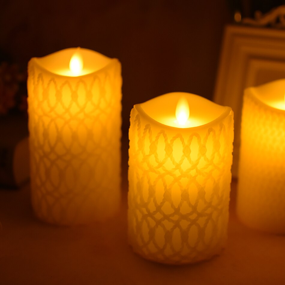 led candle made by paraffin wax powered by AA battery, Christmas candle light decoration, year home decor.
