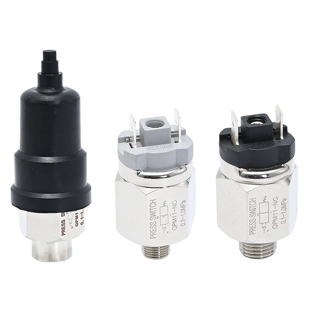 QPM11-NC/NO Air Pressure Switch 1/4 Inch Pneumatic Compressor Control Switch For Precise Control Over Your Pneumatic Systems