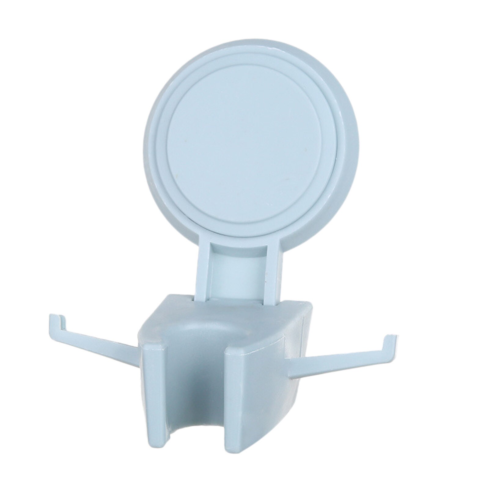 Nail-Free Shower Mounting Bracket Magic Sticker Seamless Shower Head Holder Shower Clip Wall Rack Stand for Bathroom Accessories: Dark Grey