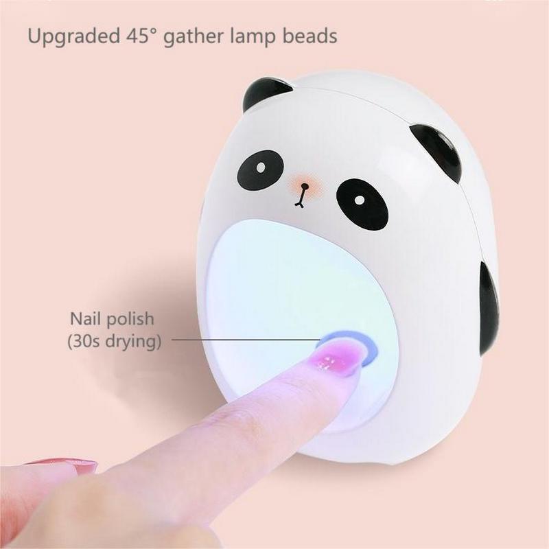 Mini LED Nagel Lichttherapie Lampe kleine tragbare nicht schwarze Hand tun Nagel lampe nach Hause schnell trocknen Lichttherapie Maschine Bac klampe