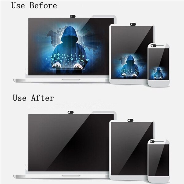 Webcam Cover Black net Slider Stronger Adhesive For Iphone Android Laptops s Pcs Tablets Them