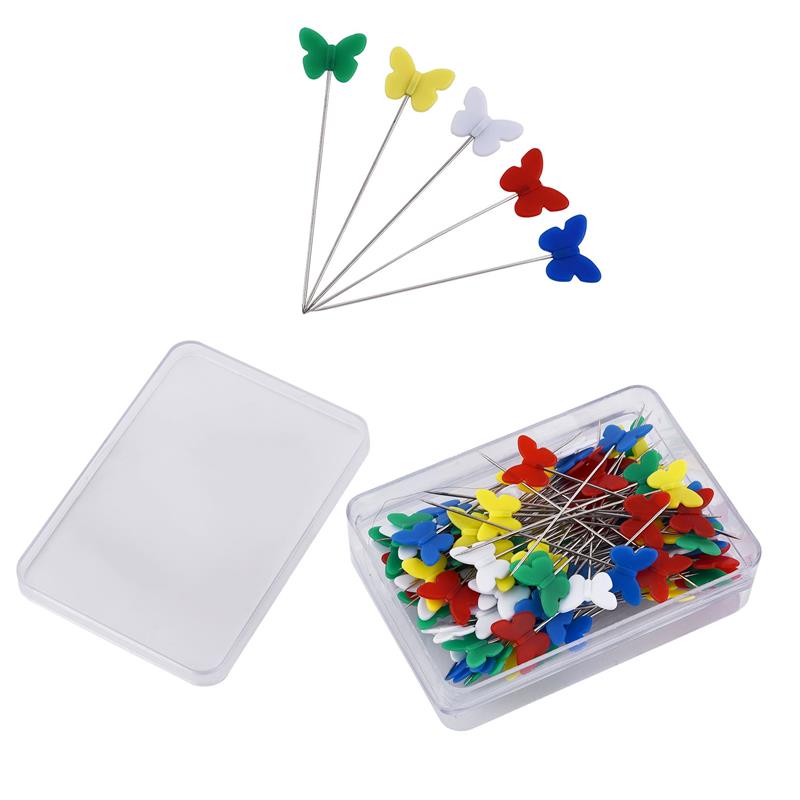 100 Pcs Sewing Needle Marker Patchwork Pins Positioning Dressmaking Needle Embroidery DIY Handmade Make Garment Accessories: 09