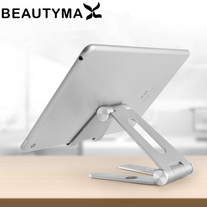 Draaibare Aluminium Tablet Houder Voor Ipad Air 1/2 Mini 1/2/3/4 Pro 9.7 10.5 12.9 Opvouwbare mobiele Telefoon Houder Stand