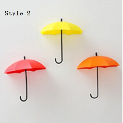 gadget da cucina Ombrello A Forma di Chiave appendiabiti cremagliera Complementi Arredo Casa Supporto A Parete Ganci per cucina Bagno Accessori Chiave del Supporto A Parete: stile 2