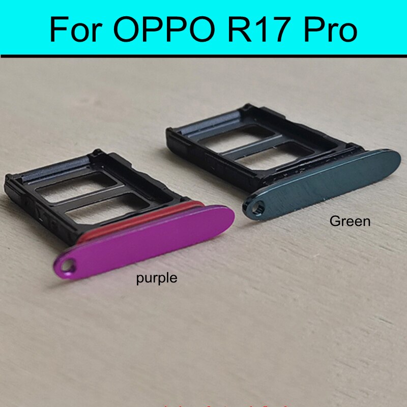 Porte-cartes Sim pour OPPO r13 Pro, 1 pièce, adaptateur de fente de carte Sim, pièces de réparation