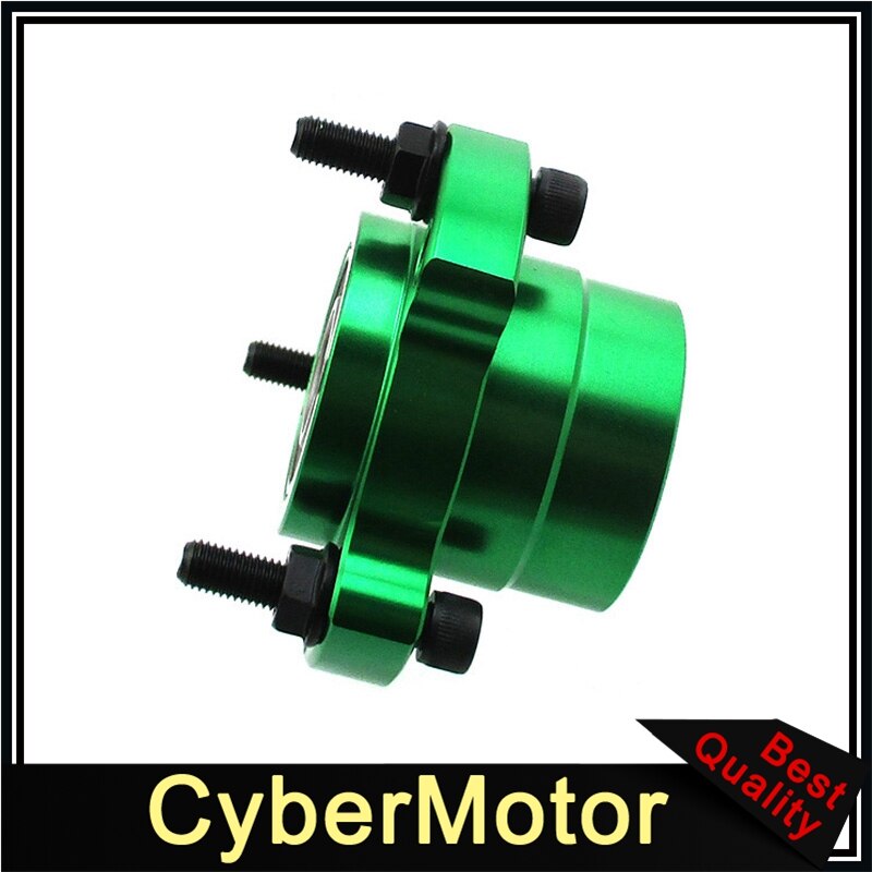 5/8 " lejet forhjulsnav 1/4 " bolt til go kart mini cykel drift trike: Grøn