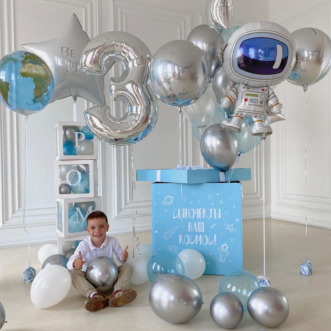 1 Juego de globos con mapa de viaje mundial, maleta, caja de dulces, pancartas de papel para mapa de viaje para niño, decoraciones para de cumpleaños con temática de avión