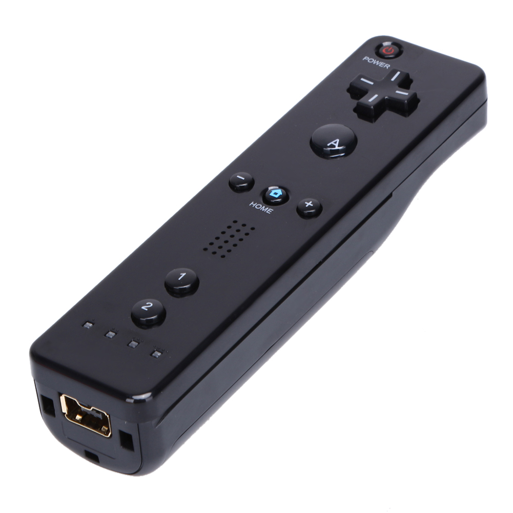 Draadloze Afstandsbediening Gamepad Controller Voor Nintendo Wii U Nunchuck Voor Wii U Afstandsbediening Joystick Joypad Video Game Controller: Black