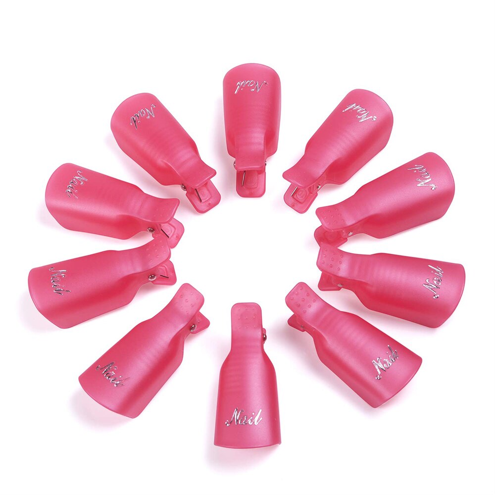 Nagellak Remover Clips Nail Art Soak Off Uv Gel Polish Remover Wrap Tool Cleaner Superieure Clip Caps