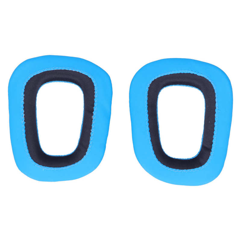 Polsterset für Logitech Blau Kopfhörer Kissen Ohr Pads Abdeckung Ersatz für Logitech G35 G930 G430 F450 Headset Headset Kissen