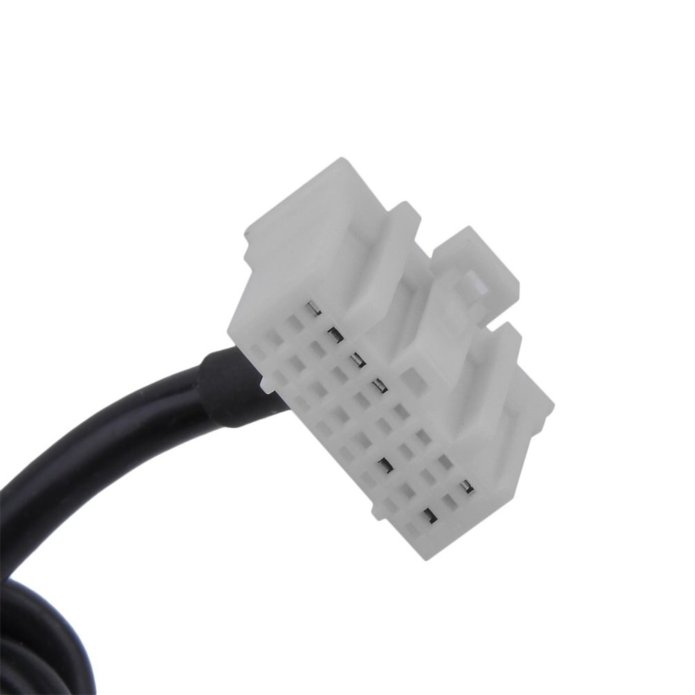 Car Vehicles 3.5mm Mini Jack AUX MP3 Audio Music Interface Adapter Universal Fit For Mazda