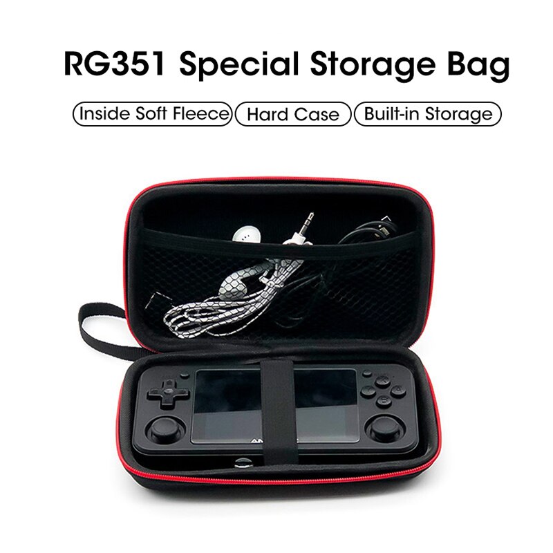 Niye  rg351p/rg351m/rg350m schutzhülle für retro-spielkonsolen, game player  rg351p handheld-retro-spielkonsolen-hülle