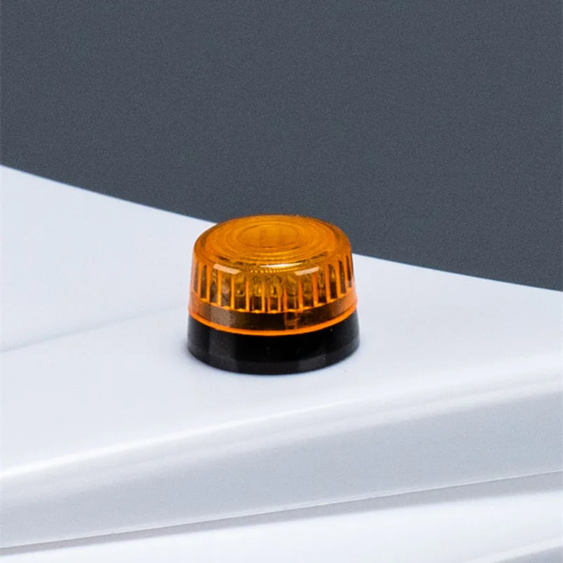 Led 360 graus de rotação luz rc modelo luz advertência para 1/14 tamiya rc caminhão basculante 770s r620 benz aros homem tgx carro