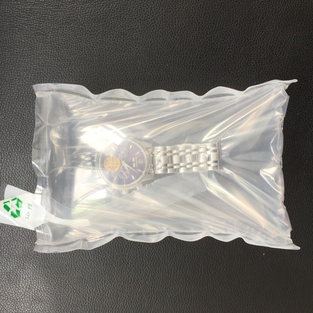 20 pz Gonfiabile aria respingente di sacchetti di plastica in imballaggio. Chiaro cuscino di blocco Borsa 10x20 centimetri monili/bottiglia di imballaggio gonfiato del sacchetto