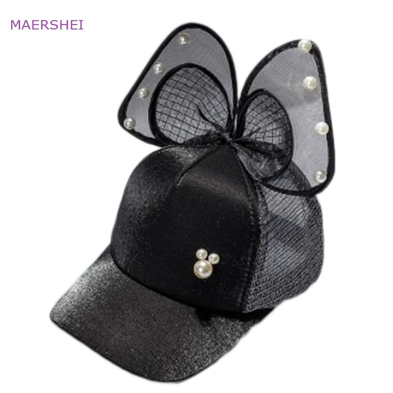 Maershei børn baseball kasket perle net cap casquette pige kasketter snapback