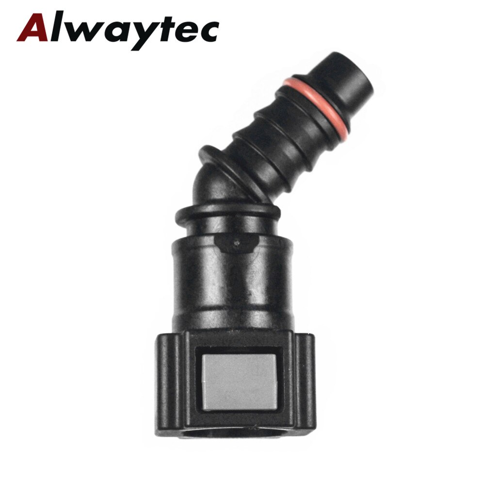 2 button 7.89mm nylon fuel line quick connector, saving fuel hose connectors, fuel connector: Default Title