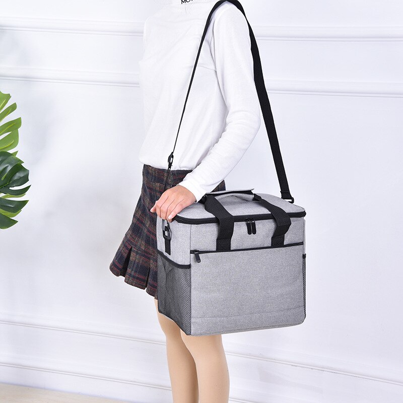 Nuova borsa isolante borsa isolante impermeabile di grande capacità per conservazione fresca borsa per ghiaccio fresca borsa per picnic all'aperto