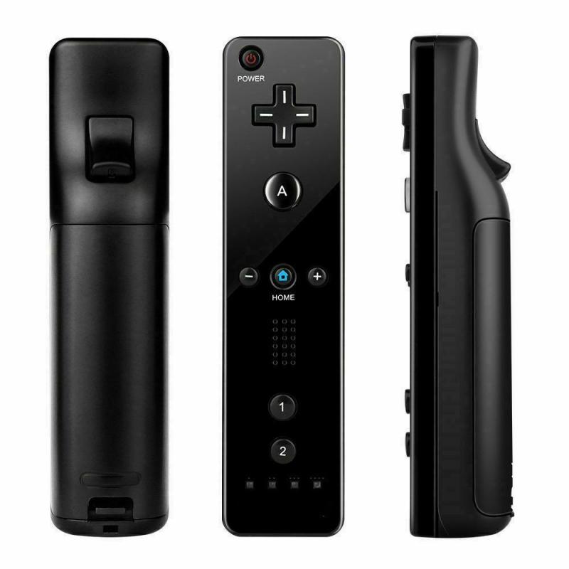 Mando Nunchuk inalámbrico con altavoz incorporado, funda de silicona protectora Compatible con Nintendo Wii/Wii U/Wii Mi