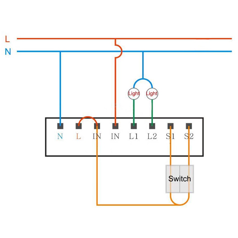Xiaomi Aqara interruptor de relé inalámbrico controlador de módulo de Control de dos vías temporizador inteligente 2 canales de trabajo para Homekit y aplicación Mijia