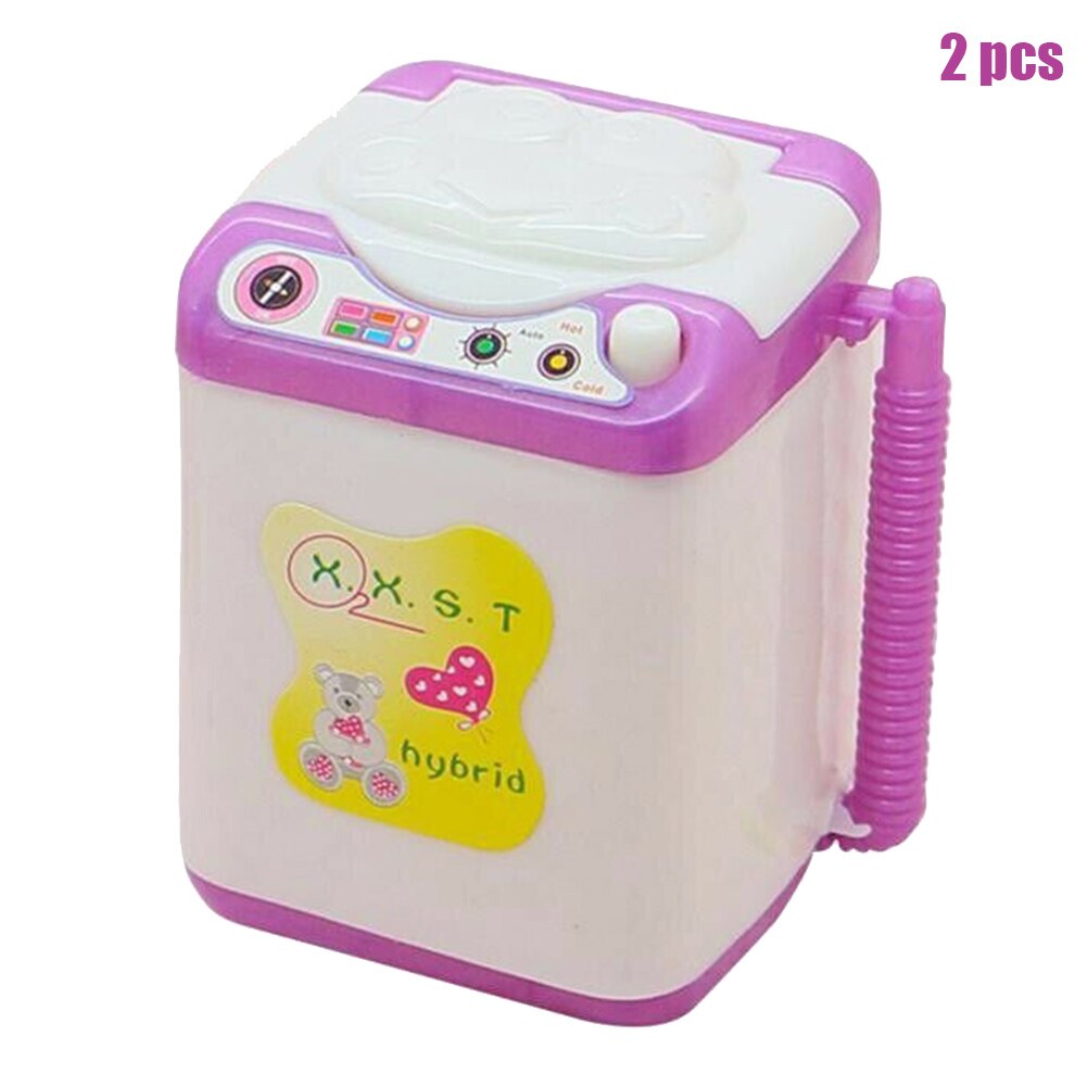 Kids Washing Machine Pre School Play Toy Washer Washing Beauty Sponges YH-17