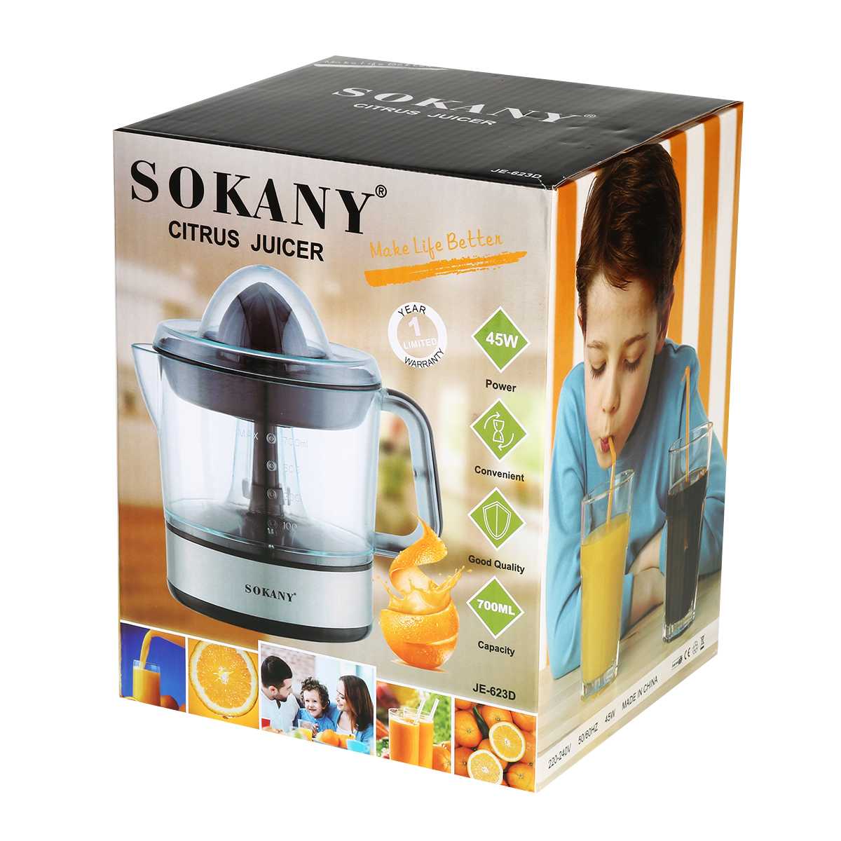 700ml 45w husholdnings bærbar juicer elektrisk appelsin citron frugtpresser ekstraktor elektrisk juicer ekstrakt frugt pressemaskine