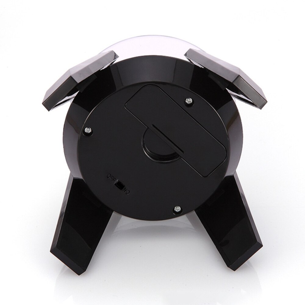 Solar Powered Display Stand Turntable Display Stand Rotating Table Jewelry Stand Battery Included(Random Color)