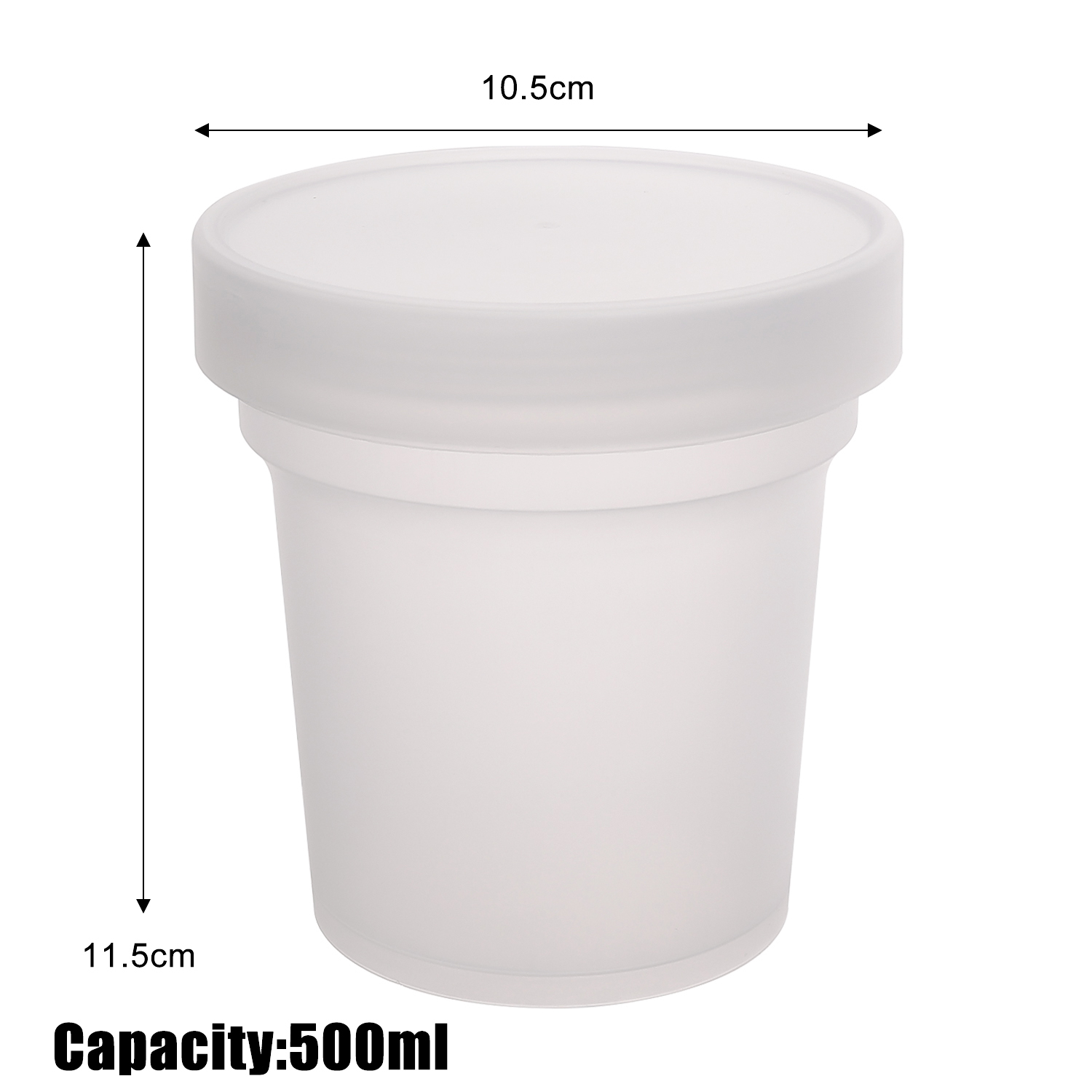 Food Storage Containers with Lid Pudding Ice Cream Yogurt Cup Dessert Preservation Sealed Packaging Box Home Kitchen Organizer: XL / Dark Khaki