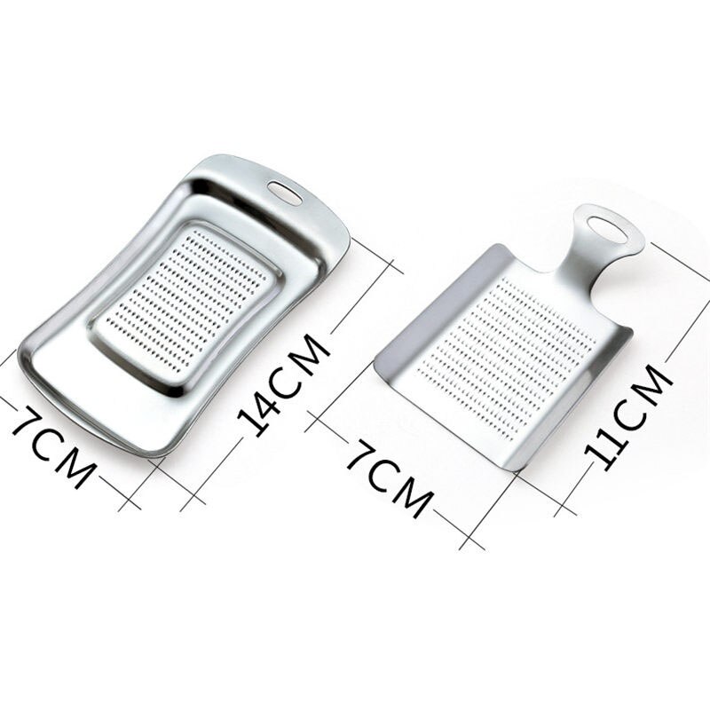 1pc Ginger Garlic Wasabi Grater Crusher Garlic Press Device Chopper Cutter Garlics Peeler Kitchen Tools Stainless Steel