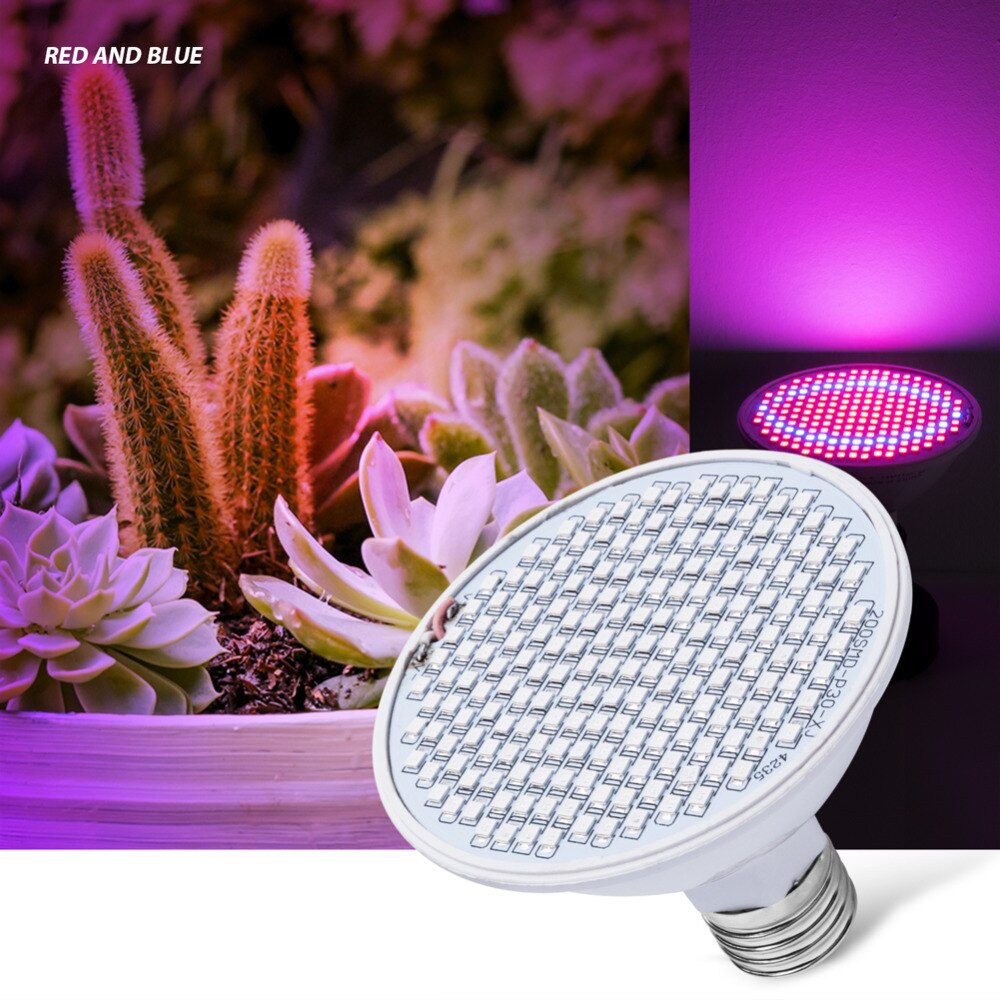 GU10 Grow Bulb E14 LED Full Spectrum E27 LED Growing Lights For Indoor LED Plant Lamp 3W 5W 7W 15W 20W MR16 Hydroponic Light B22