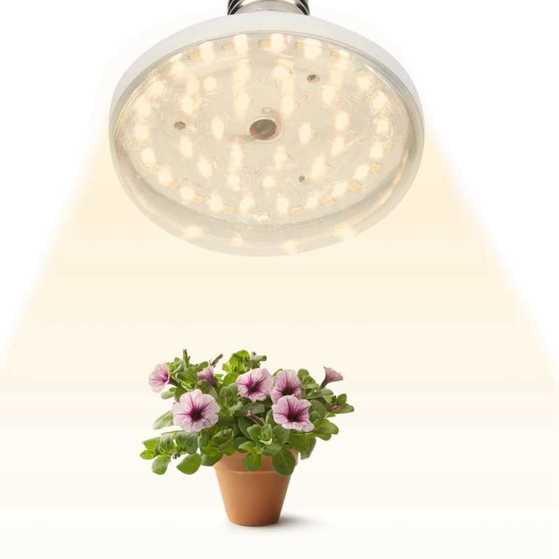 LED E27 Plant Light Bulb Full Spectrum AC 85-265V Grow Light Bulb Replacement For Indoor Vegetables Flowers Plants