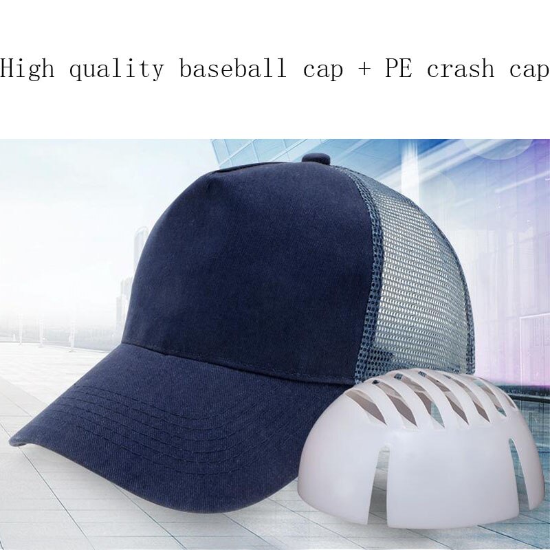 Bump Cap Safety Helmet Work Safety Hat Breathable Security Lightweight Helmets Baseball Style For Outside Door Workers DMZ008