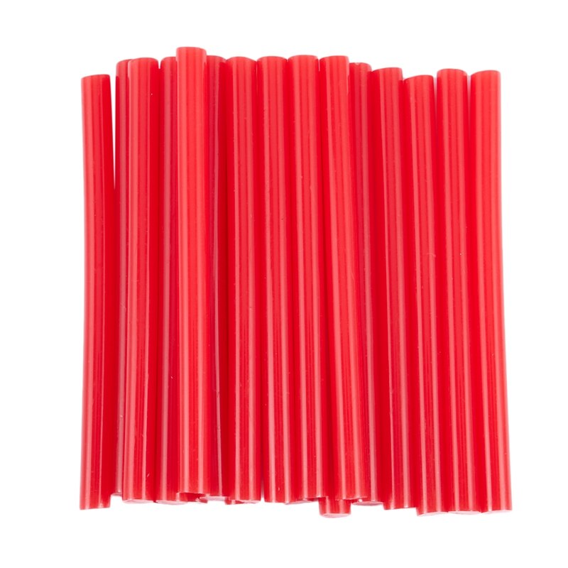 20Pcs Red Melt Lijmpistool Lijm Sticks 7X100Mm Voor Craft Model