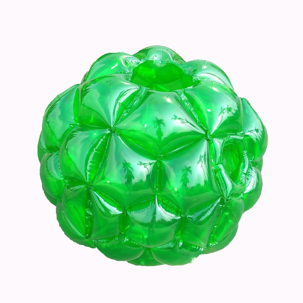 Bolha pára-choques bolas azul 90 cm pvc colisão bola inflável bolha bola atlético par: Default Title