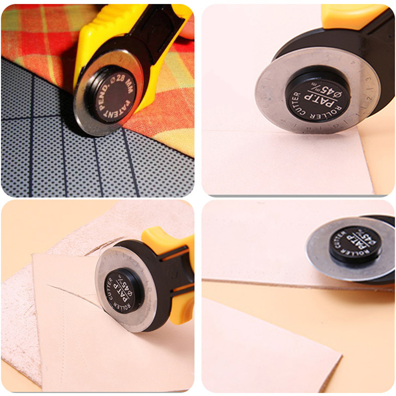 Rotary Cutter Tool Kit Met Messen Mat Patchwork Liniaal Carving Mes Schaar Clips Spelden Voor Naaien En Quilten Set